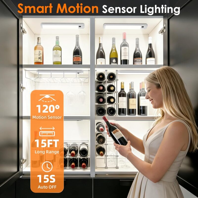 6 Pack Under Cabinet Lighting  -Free Shipping