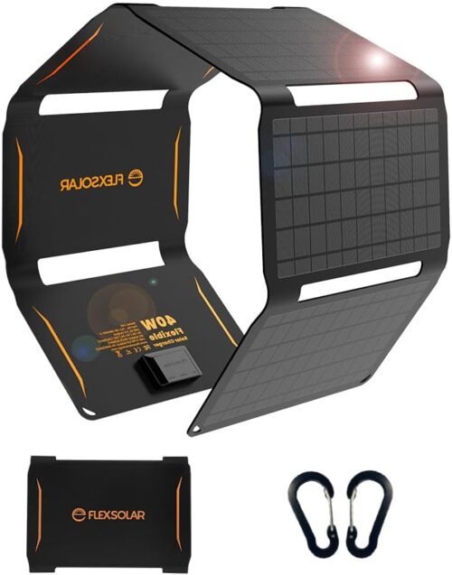 51OuVwQaP2L._AC_SL1000_ 40W Foldable Solar Panel Charger, USB-C USB-A & DC Outputs