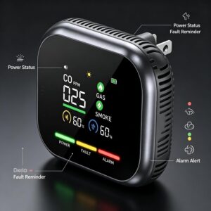 6 in 1 Detector 6 in 1 Carbon Monoxide Detectors Plug